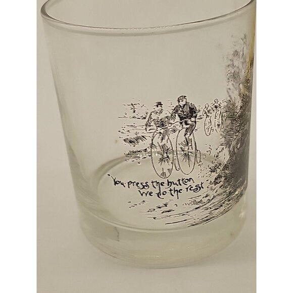 Kodak Vintage Glasses Tumbler "You Press the Button, We Do the Rest" Set Of 6 - Picture 7 of 12
